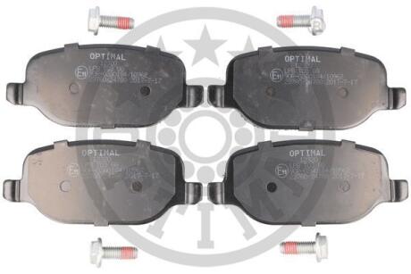 Гальмівні колодки дискові Optimal BP-12320 (фото 1)