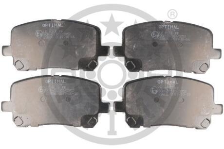 Гальмівні колодки дискові Optimal BP-12329 (фото 1)
