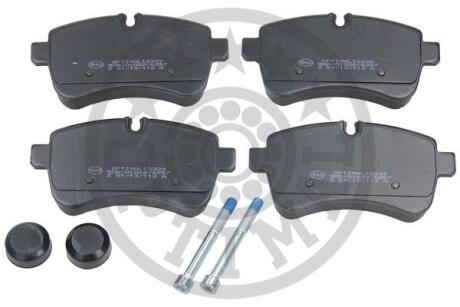 Гальмівні колодки дискові Optimal BP-12339 (фото 1)