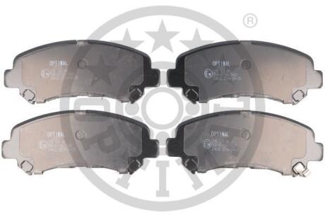 Гальмівні колодки дискові Optimal BP-12372 (фото 1)