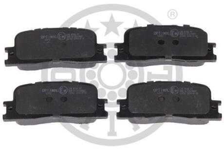 Гальмівні колодки дискові Optimal BP-12412 (фото 1)