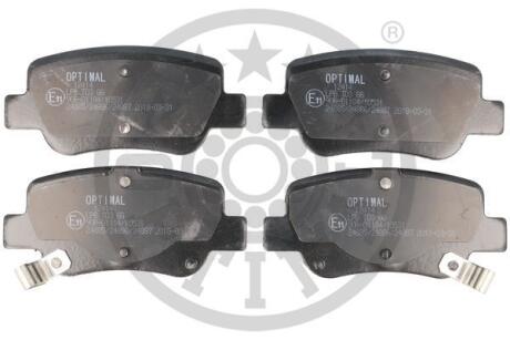 Гальмівні колодки дискові Optimal BP-12414 (фото 1)