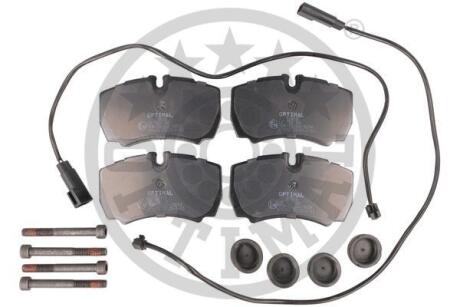 Гальмівні колодки дискові Optimal BP-12418 (фото 1)