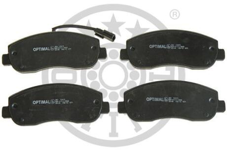 Гальмівні колодки дискові Optimal BP-12419 (фото 1)
