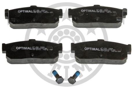 Гальмівні колодки дискові Optimal BP-12424 (фото 1)