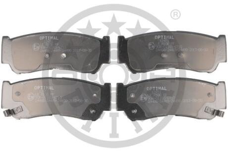 Гальмівні колодки дискові Optimal BP-12451 (фото 1)