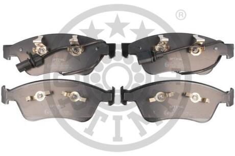 Гальмівні колодки дискові Optimal BP-12498 (фото 1)