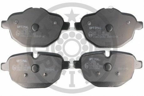 Гальмівні колодки дискові Optimal BP12548 (фото 1)