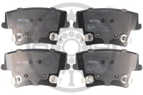 Гальмівні колодки дискові Optimal BP-12569 (фото 1)