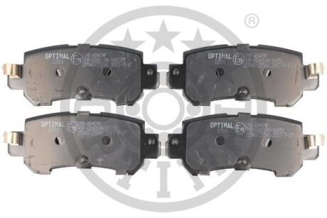 Гальмівні колодки дискові Optimal BP-12591 (фото 1)