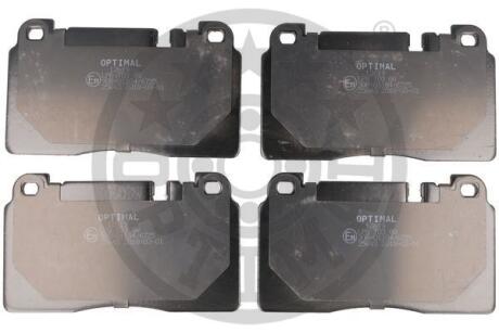 Гальмівні колодки дискові Optimal BP-12619 (фото 1)
