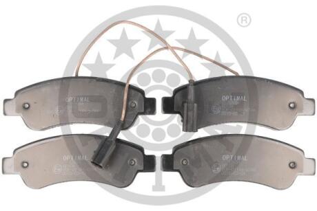 Гальмівні колодки дискові Optimal BP-12654 (фото 1)