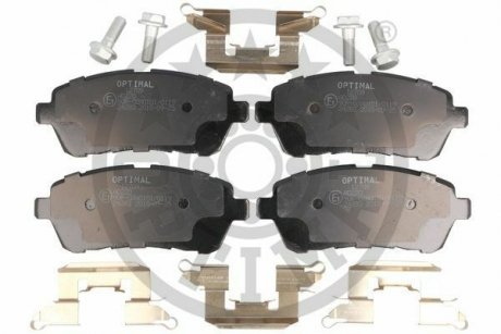 Гальмівні колодки дискові Optimal BP12709