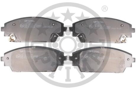 Гальмівні колодки дискові Optimal BP-12713 (фото 1)