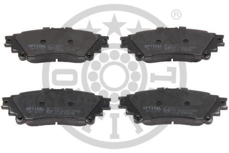 Гальмівні колодки дискові Optimal BP-12729 (фото 1)