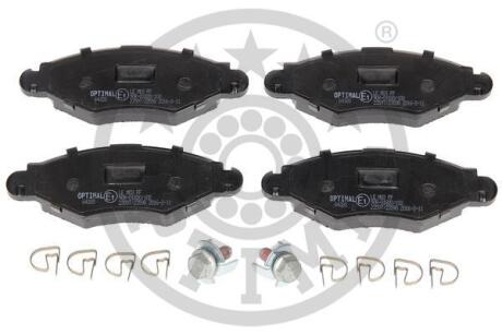Гальмівні колодки дискові Optimal BP-64320 (фото 1)