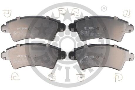 Гальмівні колодки дискові Optimal BP-72610 (фото 1)