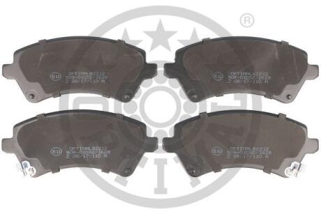 Гальмівні колодки дискові Optimal BP-82212 (фото 1)