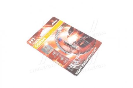 ЛАМПА H1 12V 55W P14,5S BLI NIGHT BREAKER LASER NG OSRAM 64150NL-01B (фото 1)