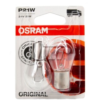 Автолампа (24V 21W BA15S) OSRAM 7511-02B (фото 1)