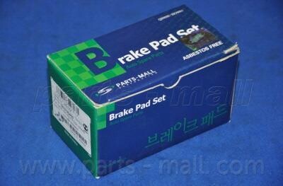 Колодка торм. диск. HYUNDAI AVANTE XD (PARTS PARTS-MALL PKA-034 (фото 1)