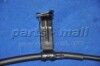 Трос ручного тормоза лев. Hyundai Accent PARTS-MALL PTA-337 (фото 4)