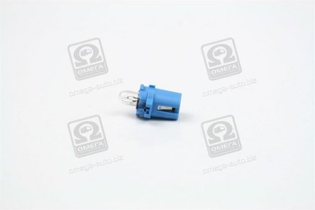Лампа накаливания BAX8,3/1,5Blue12V 2W BAX8,3s/1,5 blue PHILIPS 12602CP (фото 1)