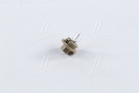 Лампа накаливания BAX BX8,4d Beige 12V 1.8W PHILIPS 12629CP (фото 1)