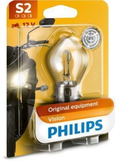 Автолампа галогенова 35/35W PHILIPS 12728BW (фото 1)