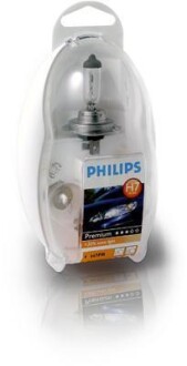 Лампа фарная (набор) H7 12V 55W PX26d PHILIPS 55474EKKM