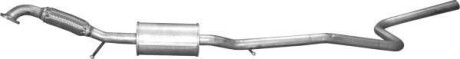 Труба приймальна FORD FIESTA, FUSION, MAZDA 2 (дв.1.6)(2002-10) POLMOSTROW 08674 (фото 1)