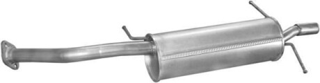 Глушитель задн. MAZDA 626 POLMOSTROW 12.05