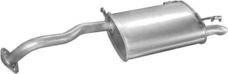 Глушник задн. NISSAN PRIMERA 2.0 D (1990-1996) (ое 2010077J01) POLMOSTROW 15.01 (фото 1)
