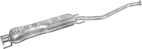 Глушитель центр. OPEL VECTRA POLMOSTROW 17.281 (фото 1)