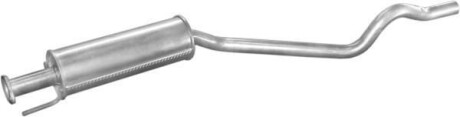 Глушитель центр. OPEL ASTRA POLMOSTROW 17.44 (фото 1)