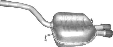 Глушник задн. VOLKSWAGEN PASSAT 2.0 D (oe 3С0253609BR) POLMOSTROW 3054