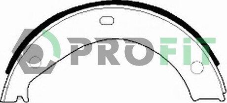 Колодки гальмівні барабанні PROFIT 5001-0272 (фото 1)