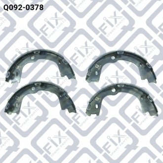 Фото 1 - колодки стояночного тормоза Q-fix Q0920378 КОЛОДКИ СТОЯНОЧНОГО ТОРМОЗА Q-fix Q0920378 (фото 1)