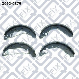 Фото 1 - колодки гальмівні барабанні Q-fix Q092-0379 Колодки гальмівні барабанні Q-fix Q092-0379 (фото 1)