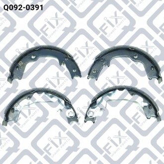 Фото 1 - колодки гальма стоянки Q-fix Q092-0391 Колодки гальма стоянки Q-fix Q092-0391 (фото 1)