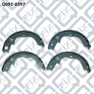 Фото 1 - колодки гальма стоянки Q-fix Q092-0397 Колодки гальма стоянки Q-fix Q092-0397 (фото 1)