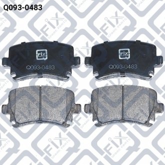 Фото 1 - колодки торм задн диск 105.2*55.8*16 Q-fix Q093-0483 КОЛОДКИ ТОРМ ЗАДН ДИСК 105.2*55.8*16 Q-fix Q093-0483 (фото 1)