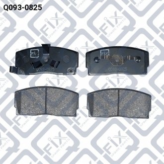 КОЛОДКИ ТОРМ ПЕРЕДН Q-fix Q0930825