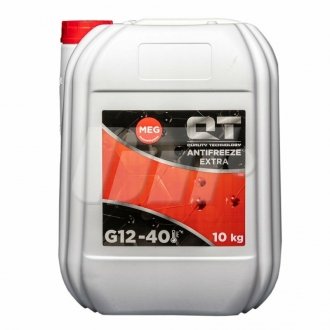 Антифриз QT MEG EXTRA -40 G12 червоний 10кг Qt-oil QT5614010