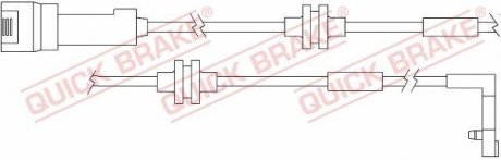 Датчик зносу гальмівних колодок QUICK BRAKE WS 0157 A