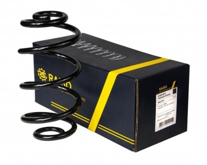 Фото 1 - пружина задня VW Passat B5 96-05 (272*12,8*132) Raiso SR015TP Пружина задня VW Passat B5 96-05 (272*12,8*132) Raiso SR015TP (фото 1)