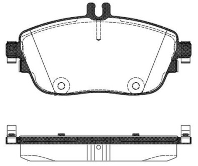 Тормозные колодки REMSA 1485.08