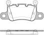 REMSA LAND ROVER Гальмівні колодки задні DISCOVERY IV (L319) 3.0 4x4 13-18, PORSCHE 911 (991) 3.8 Turbo 13-20 1598.10