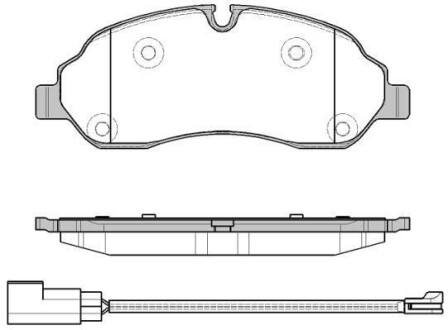 Колодки гальмівні дискові REMSA 1602.02