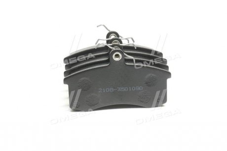 Колодка гальмівна ВАЗ 2108-099,2110,2113-15 передня STANDARD RIDER 2108-3501090